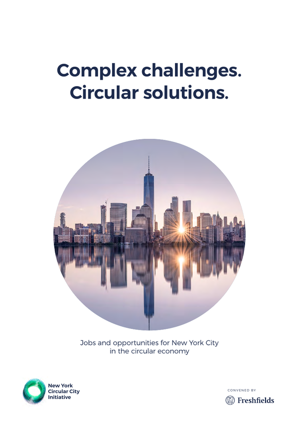 Cover of the Circular City Report